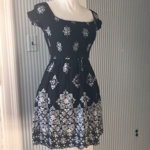 Cute black mini dress